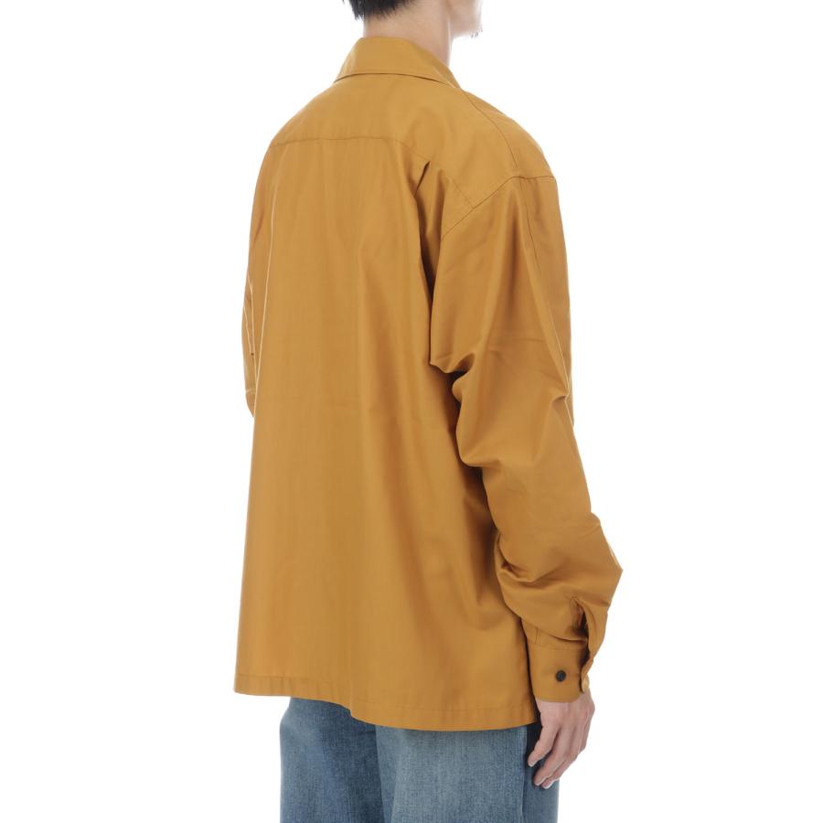 TECH SPORTS OPEN COLLAR SHIRT L/S SOLID - BRIGHT YELLOW (BE-82026W) DAIWA PIER39(ダイワ ピア39) | DAIWA PIER39 | 10