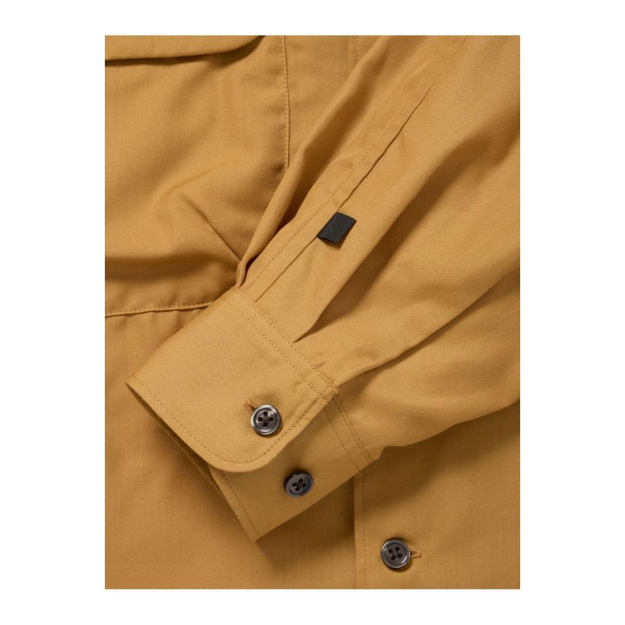 TECH SPORTS OPEN COLLAR SHIRT L/S SOLID - BRIGHT YELLOW (BE-82026W) DAIWA PIER39(ダイワ ピア39) | DAIWA PIER39 | 03
