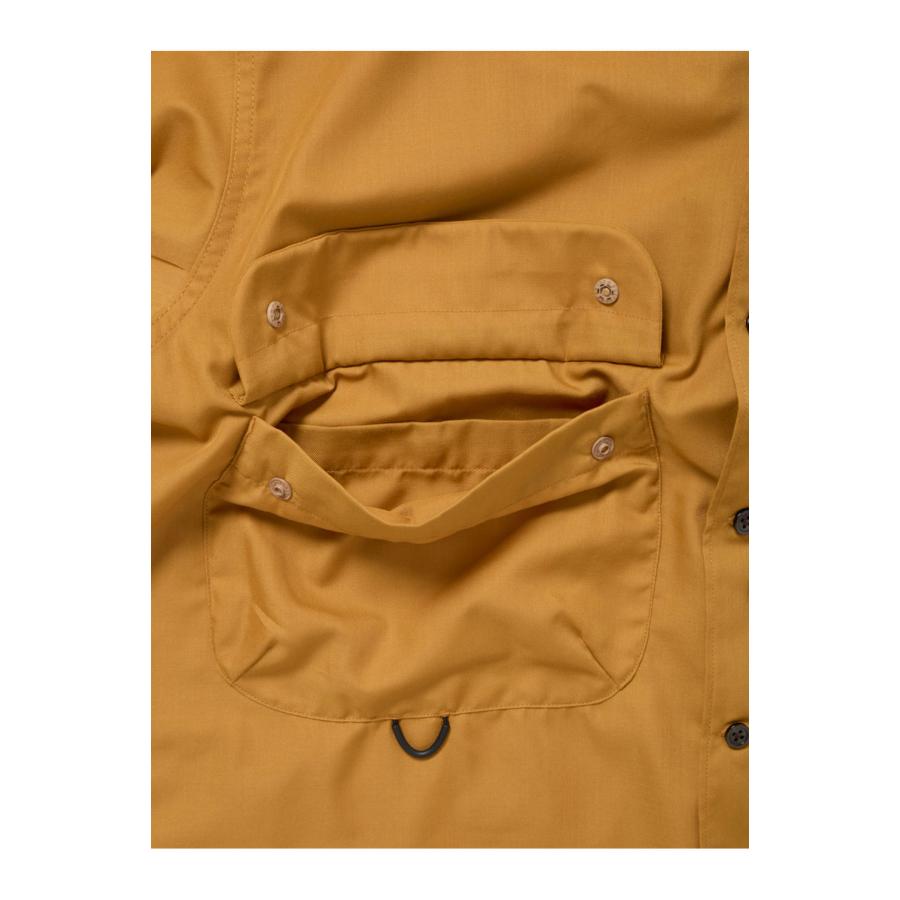 TECH SPORTS OPEN COLLAR SHIRT L/S SOLID - BRIGHT YELLOW (BE-82026W) DAIWA PIER39(ダイワ ピア39) | DAIWA PIER39 | 05