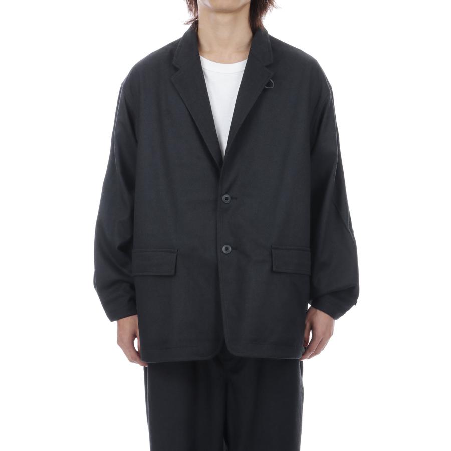 TECH LOOSE 2B JACKET FLANNEL - CHARCOAL (BJ-32026W) DAIWA PIER39(ダイワ ピア39) | DAIWA PIER39 | 01
