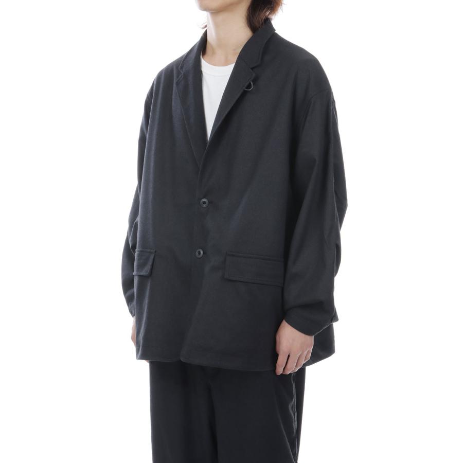 TECH LOOSE 2B JACKET FLANNEL - CHARCOAL (BJ-32026W) DAIWA PIER39(ダイワ ピア39) | DAIWA PIER39 | 02
