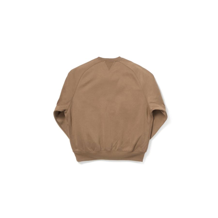 TECH SWEAT CREW FREEDOM SLEEVE - LT.BROWN (BE-51026W) DAIWA PIER39(ダイワ ピア39) | DAIWA PIER39 | 01