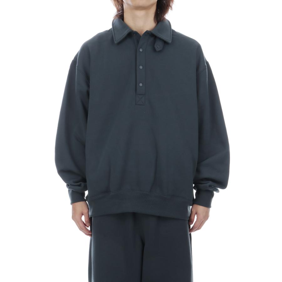 TECH SWEAT SNAP PULLOVER - INK BLACK (BE-53026W) DAIWA PIER39(ダイワ ピア39) | DAIWA PIER39 | 01