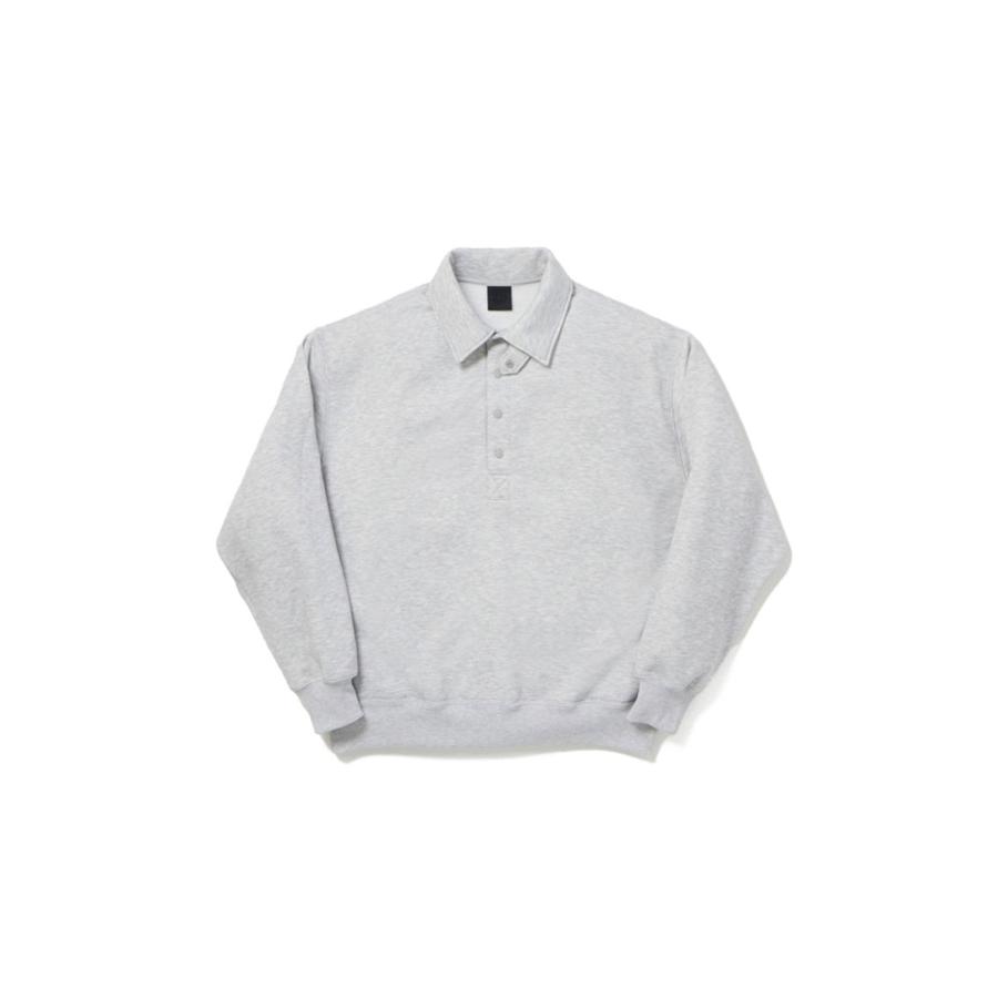 TECH SWEAT SNAP PULLOVER - HEATHER GRAY (BE-53026W) DAIWA PIER39(ダイワ ピア39) | DAIWA PIER39