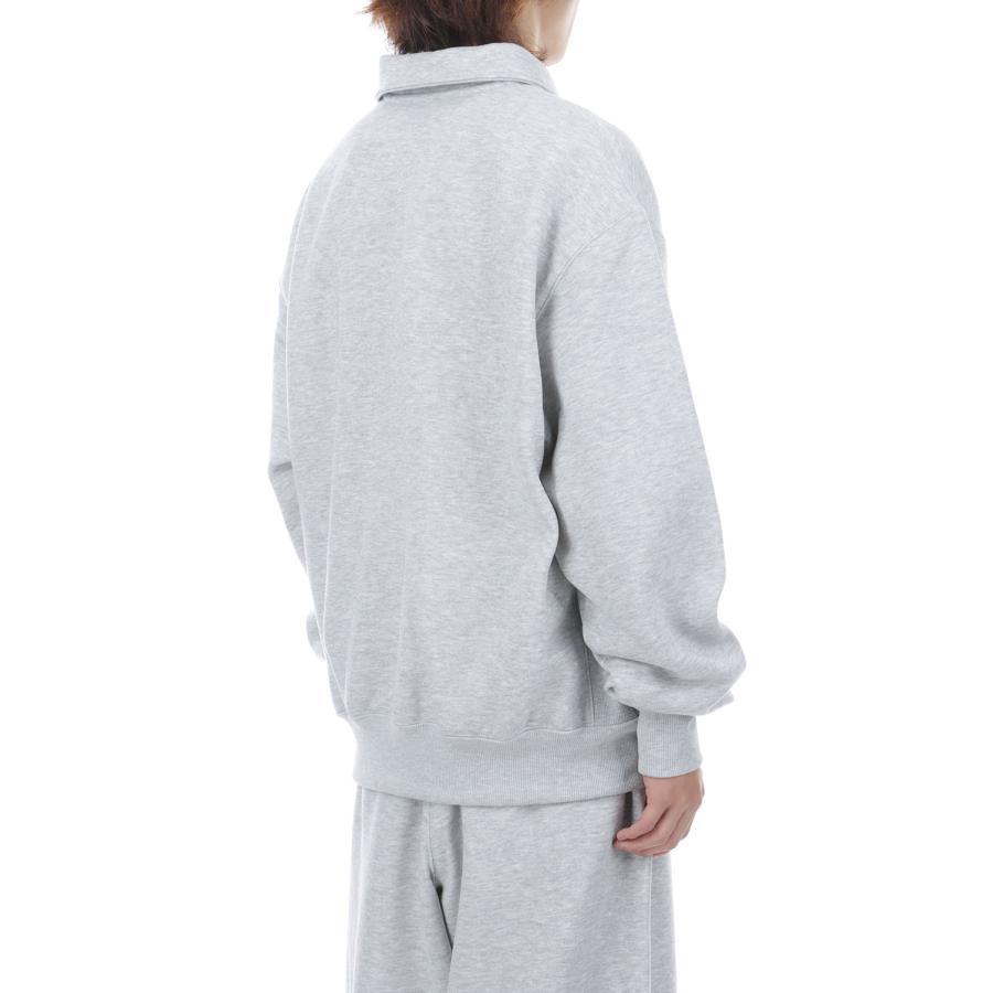 TECH SWEAT SNAP PULLOVER - HEATHER GRAY (BE-53026W) DAIWA PIER39(ダイワ ピア39) | DAIWA PIER39 | 03
