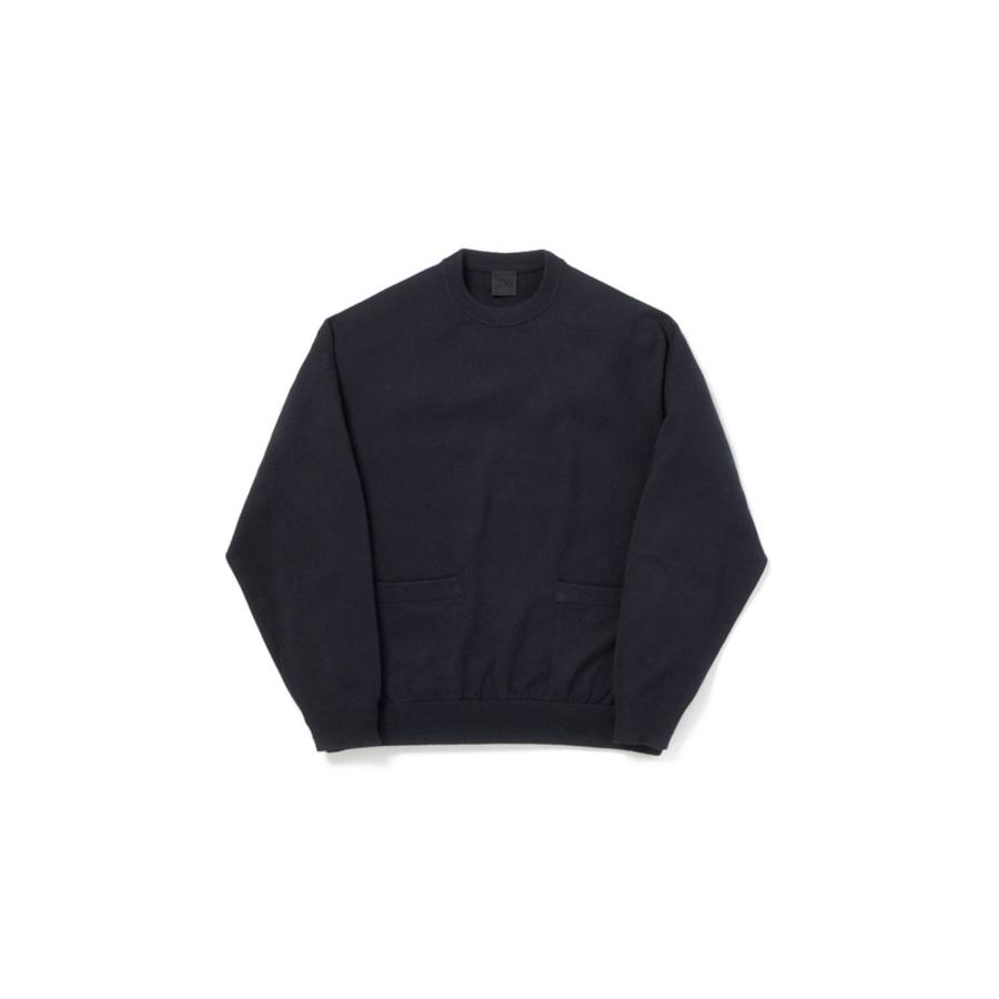 [ 10月24日（土）発売 ] TECH KNIT CREW L/S Brewed Protein(TM) - NAVY (BE-70026W) DAIWA PIER39(ダイワ ピア39) | DAIWA PIER39