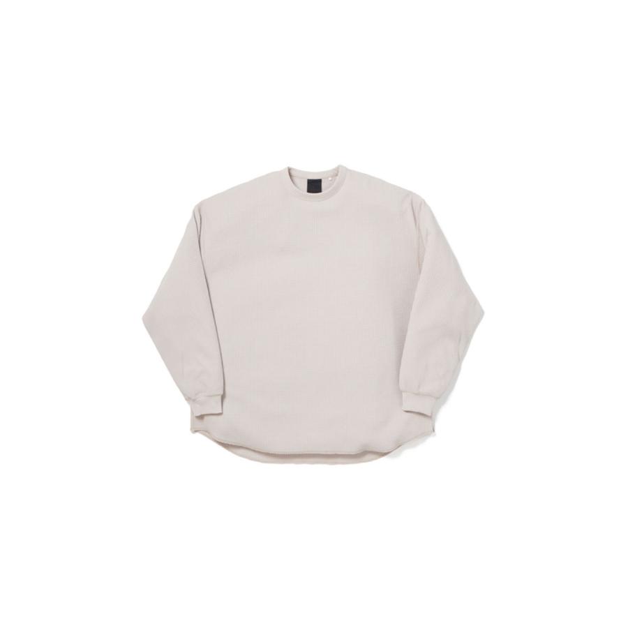 [ 9.26（土）発売 ] TECH THERMAL CREW L/S - ECRU (BE-34026W) DAIWA PIER39(ダイワ ピア39) | DAIWA PIER39