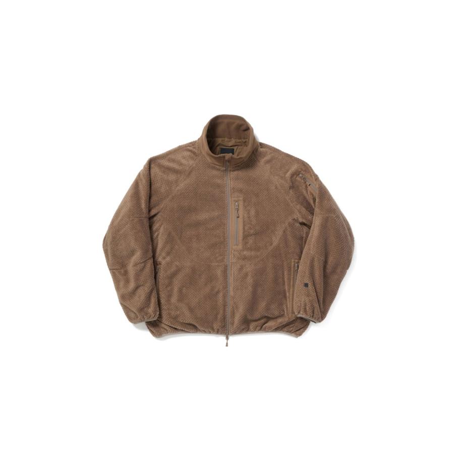 [ 9.26（土）発売 ] TECH MIL FLEECE JACKET - LT.BROWN (BJ-70026W) DAIWA PIER39(ダイワ ピア39) | DAIWA PIER39