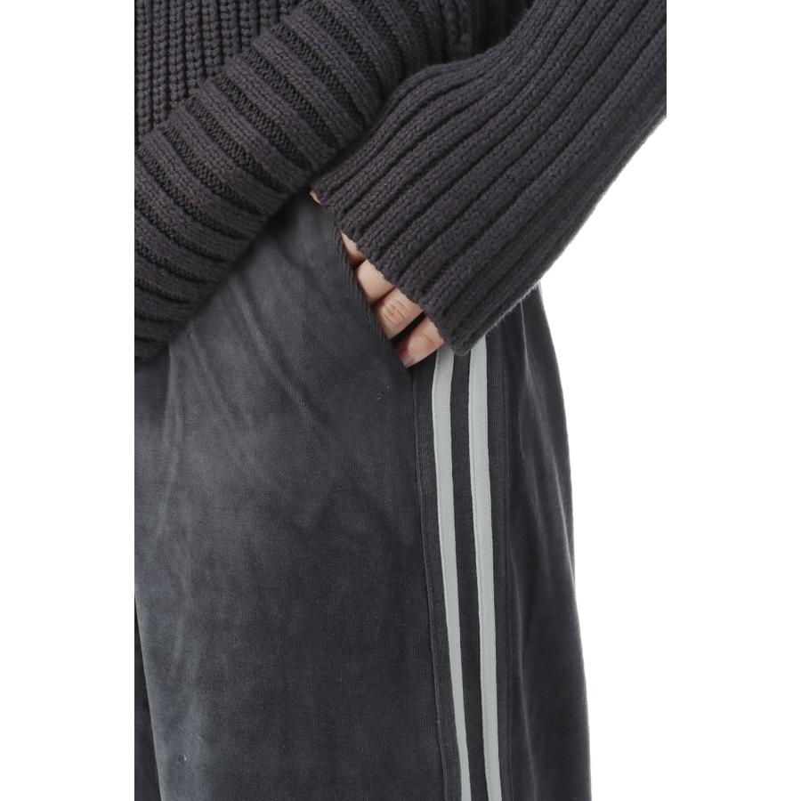 anuke Velour Track Pants チャコールグレー 38 商品の説明ご覧