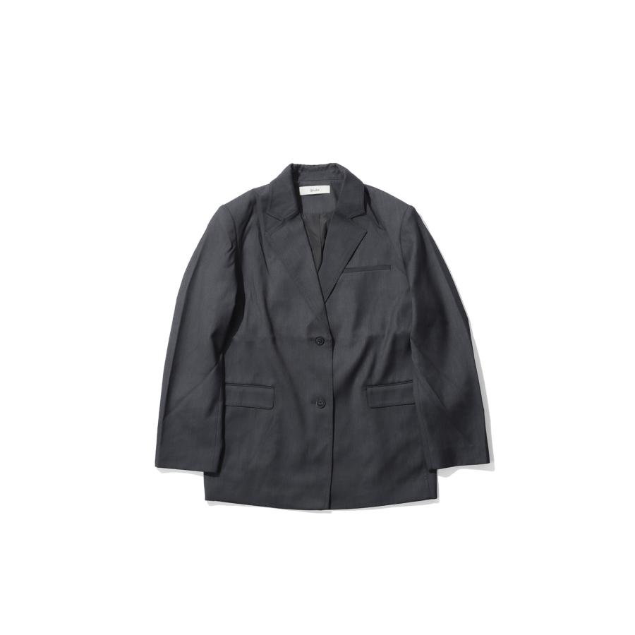 Hightwist Over Jacket - CHARCOAL GRAY (62620103) anuke(アンヌーク) | 