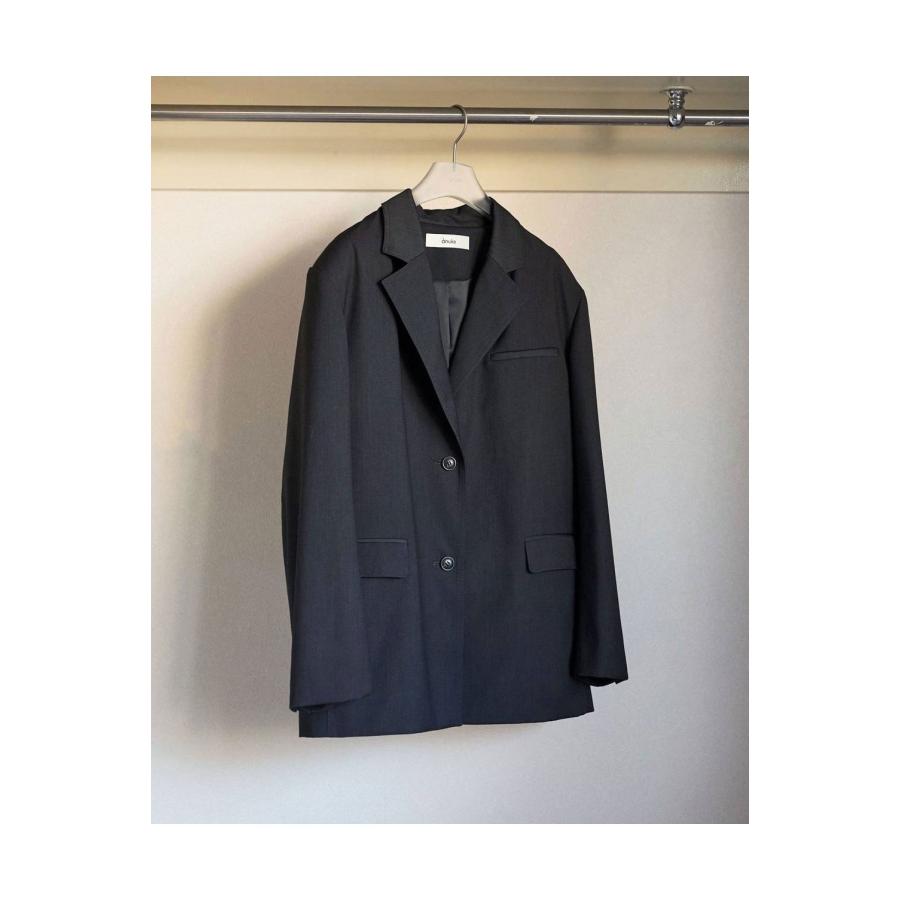 Hightwist Over Jacket - CHARCOAL GRAY (62620103) anuke(アンヌーク) |  | 01