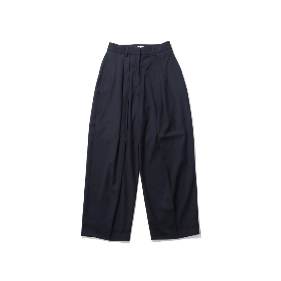 Hightwist Cocoon Pants - NAVY (62620716) anuke(アンヌーク) | 