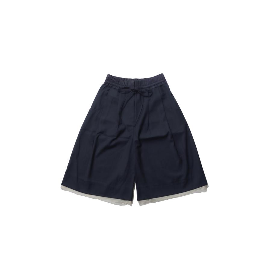 Hightwist Half Pants - NAVY (62620715) anuke(アンヌーク) | 