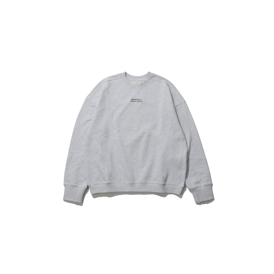 Embroidery Over Sweat - GRAY (62620609) anuke(アンヌーク) | 