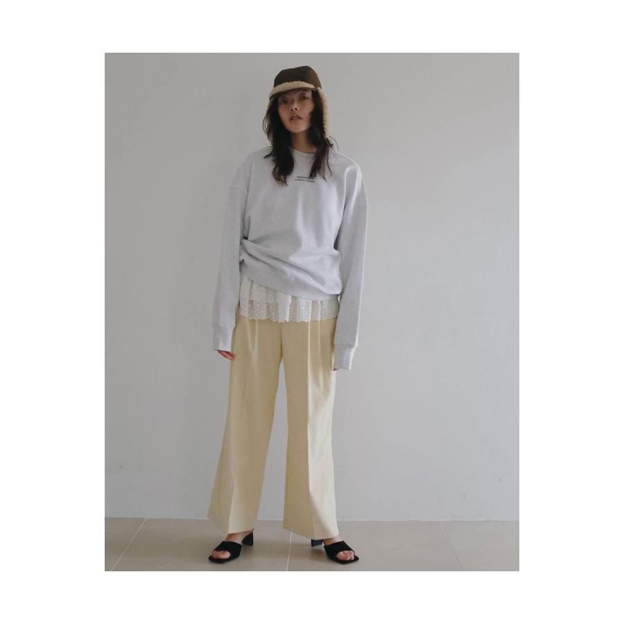Embroidery Over Sweat - GRAY (62620609) anuke(アンヌーク) |  | 03