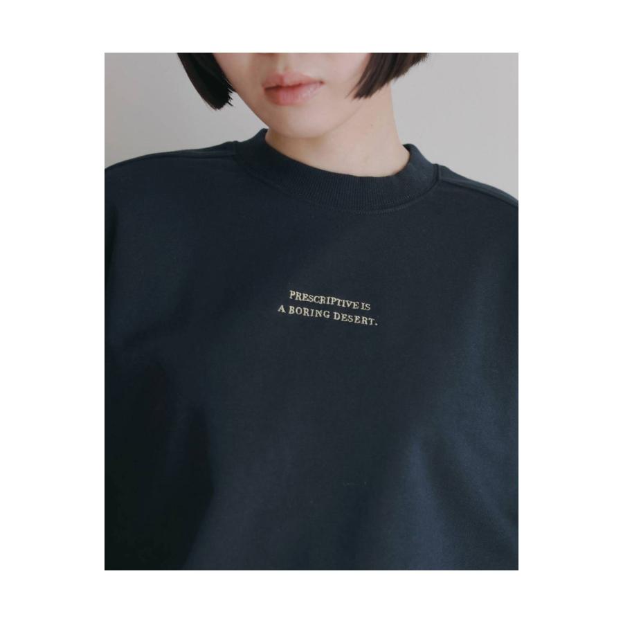 Embroidery Over Sweat - NAVY (62620609) anuke(アンヌーク) |  | 04