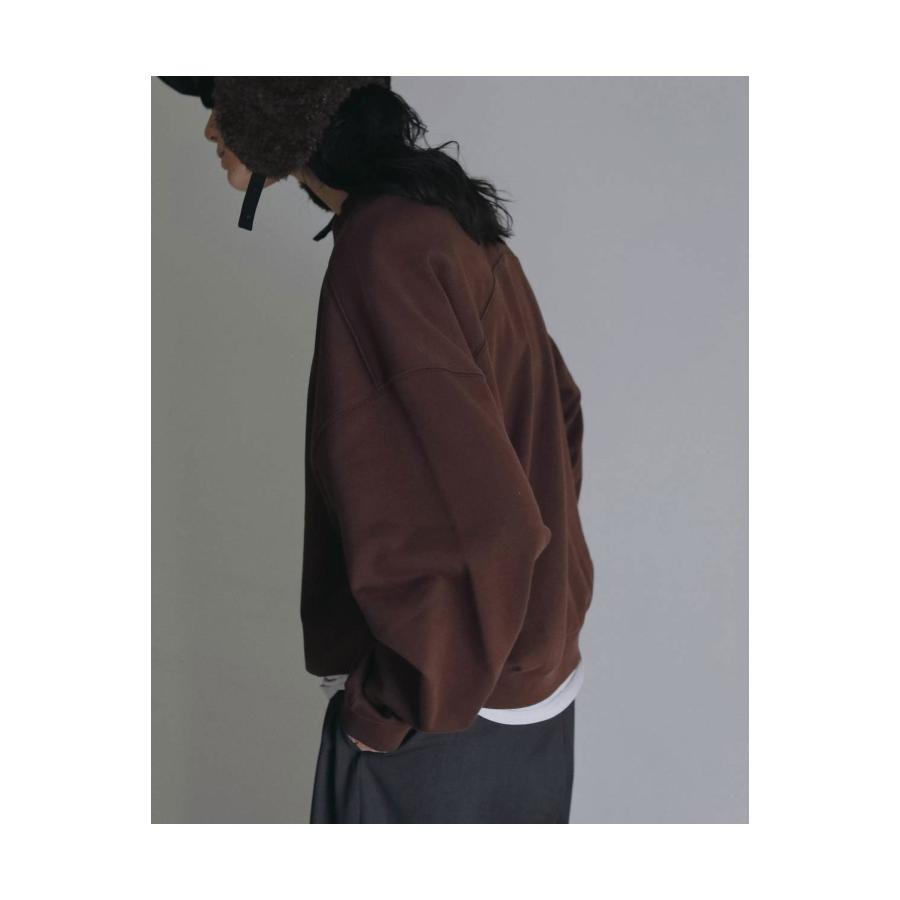 Embroidery Over Sweat - BROWN (62620609) anuke(アンヌーク) |  | 05