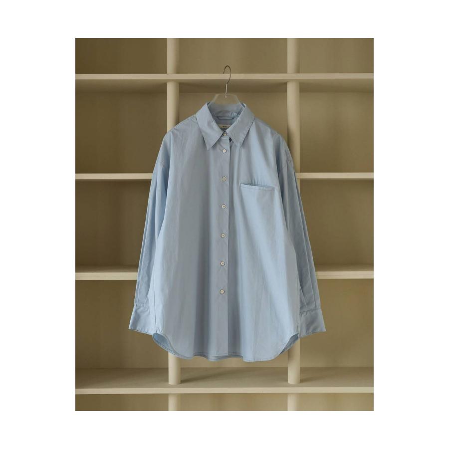 Basic Over Shirts - ICE BLUE (62620410) anuke(アンヌーク) |  | 01