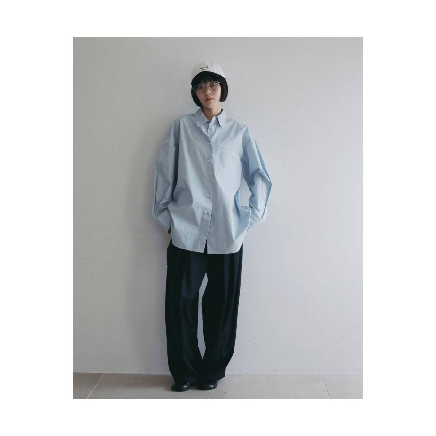 Basic Over Shirts - ICE BLUE (62620410) anuke(アンヌーク) |  | 02