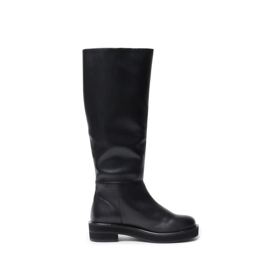 Ecoleather Long Boots - BLACK (62521007) anuke(アンヌーク) |  | 01