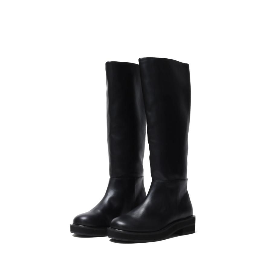 Ecoleather Long Boots - BLACK (62521007) anuke(アンヌーク) |  | 03