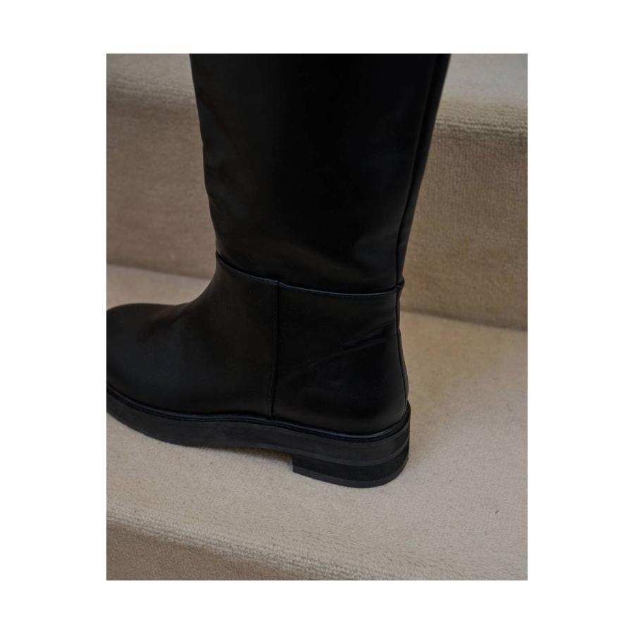 Ecoleather Long Boots - BLACK (62521007) anuke(アンヌーク) |  | 08