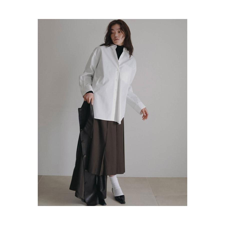 Stripe Pleats Skirt - BROWN (62620804) anuke(アンヌーク) |  | 02