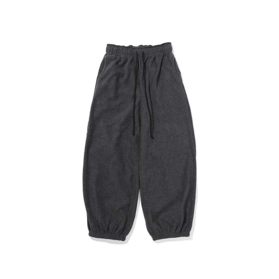 Fleece Rough Pants - CHARCOAL GRAY (62620712) anuke(アンヌーク) | 