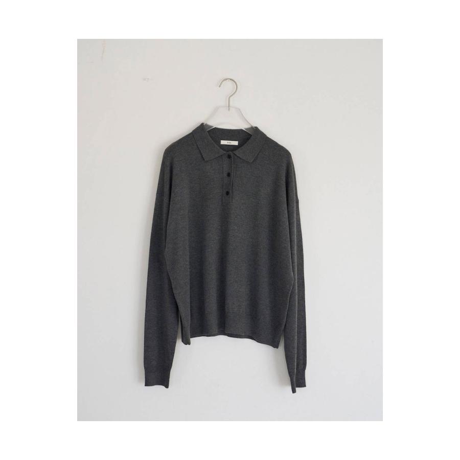 Highgauge Polo Tops - CHARCOAL GRAY (62620504) anuke(アンヌーク) |  | 01