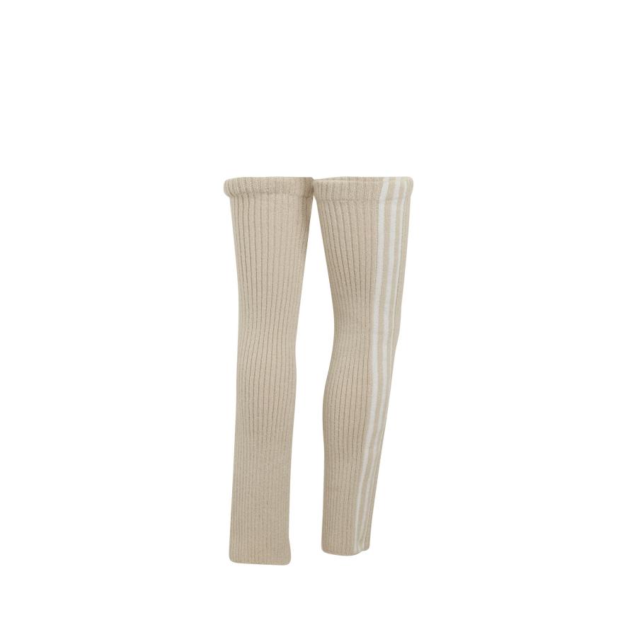 ADILUNA SEASON 2 X JENNIE HIGH KNEE LEG WARMERS - CLEAR BROWN/WHITE (LD4293) adidas Originals -Women-(アディダスオリジナルス) |  | 01