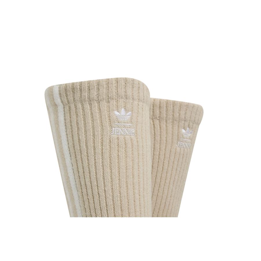 ADILUNA SEASON 2 X JENNIE HIGH KNEE LEG WARMERS - CLEAR BROWN/WHITE (LD4293) adidas Originals -Women-(アディダスオリジナルス) |  | 02