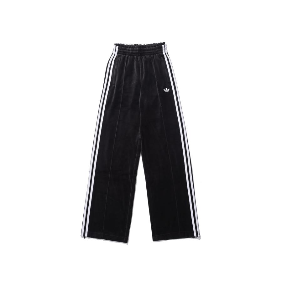 PLEATED VELOUR FB LOOSE TRACK PANTS - BLACK (LG4295) adidas Originals -Women-(アディダスオリジナルス) | 