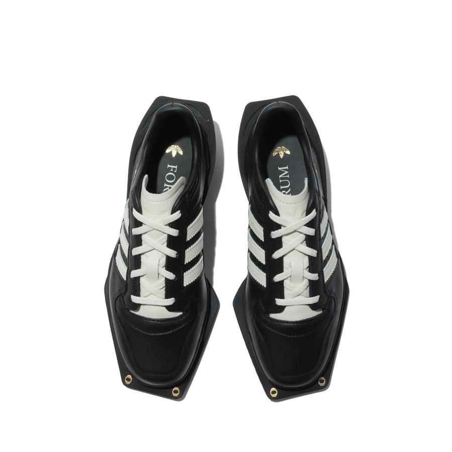 FORUM SQ WOMENS SHOE - CORE BLACK/CREAM WHITE/GOLD MET. (JP9073) adidas Originals -Women-(アディダスオリジナルス) |  | 08