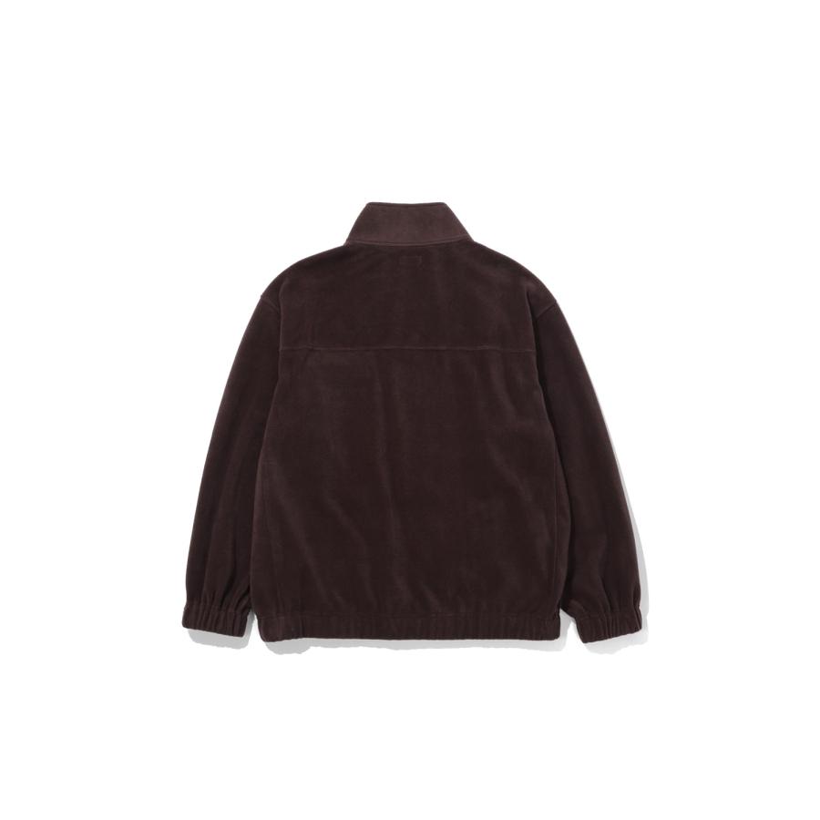Tourist Fine Fleece Half Zip-up - KHAKI BROWN (AOFWTS003) ANOTHER OFFICE(アナザー・オフィス) |  | 01