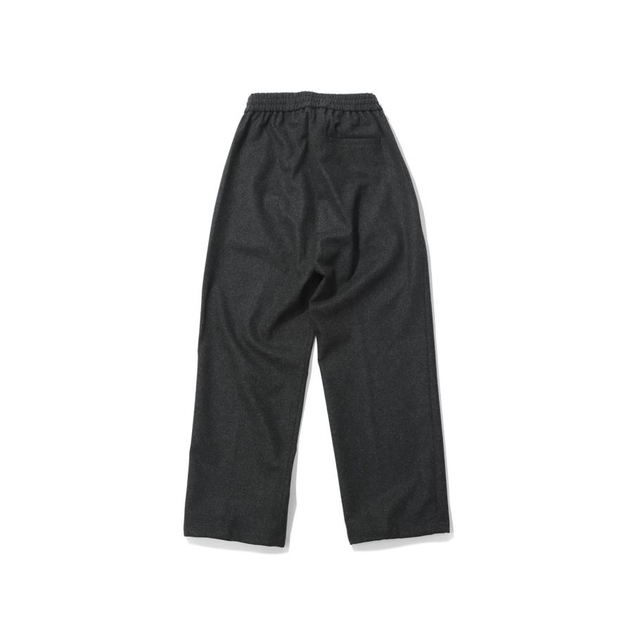 Cashmere Banding Easy Pants - HEATHER CHARCOAL (AOFFPT012) ANOTHER OFFICE(アナザー・オフィス) |  | 01