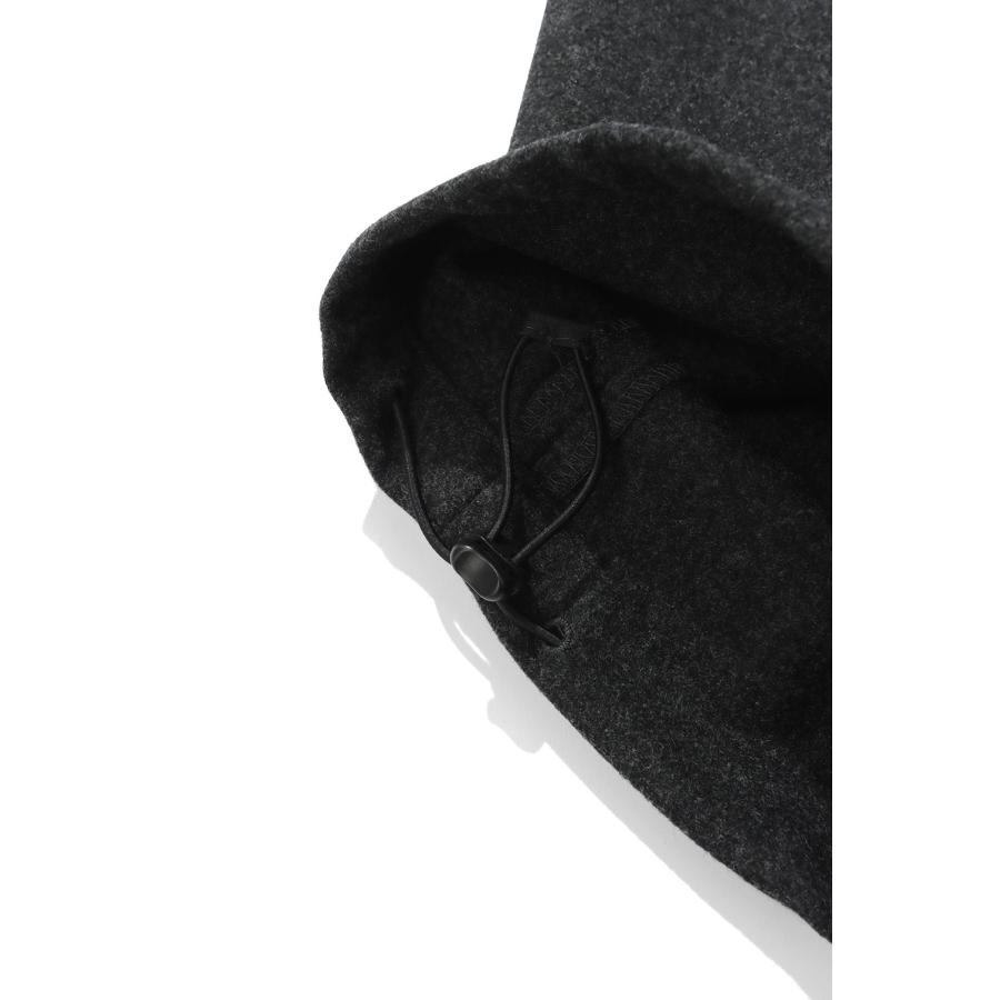 Cashmere Banding Easy Pants - HEATHER CHARCOAL (AOFFPT012) ANOTHER OFFICE(アナザー・オフィス) |  | 02