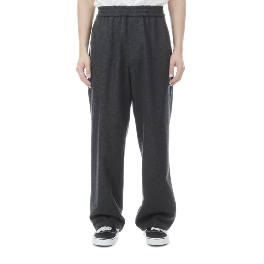 【P5倍】Cashmere Banding Easy Pants - HEATHER CHARCOAL (AOFFPT012) ANOTHER OFFICE(アナザー・オフィス) |  | 03