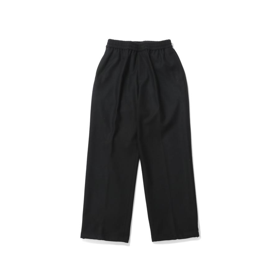 Cashmere Banding Easy Pants - BLACK (AOFFPT012) ANOTHER OFFICE(アナザー・オフィス) | 