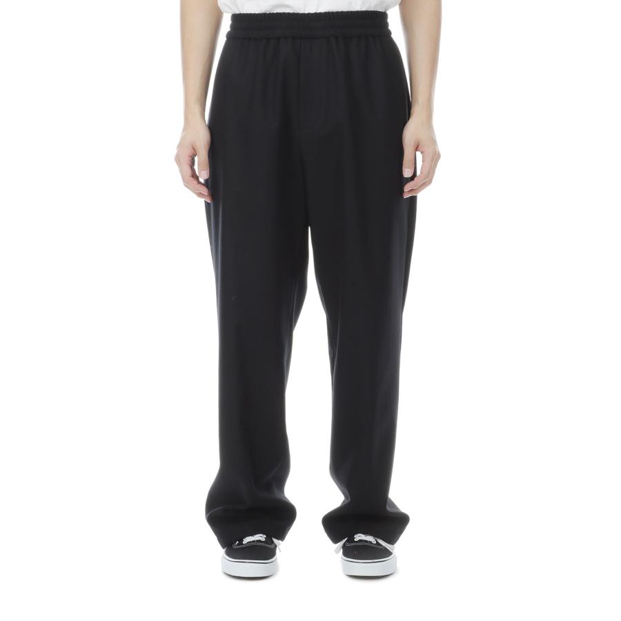 Cashmere Banding Easy Pants - BLACK (AOFFPT012) ANOTHER OFFICE(アナザー・オフィス) |  | 03