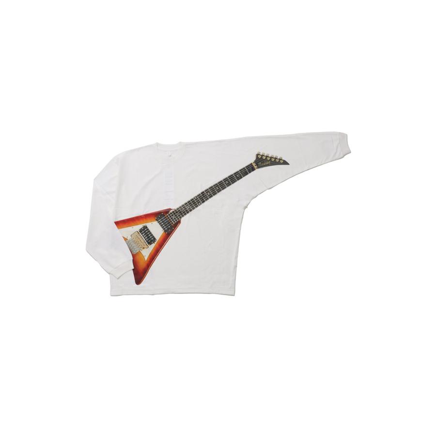 AIR GUITAR LONG SLEEVE T-SHIRT - WHITE (26AW21CS444) doublet(ダブレット) | 