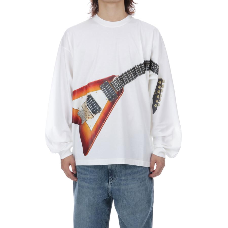 AIR GUITAR LONG SLEEVE T-SHIRT - WHITE (26AW21CS444) doublet(ダブレット) |  | 02