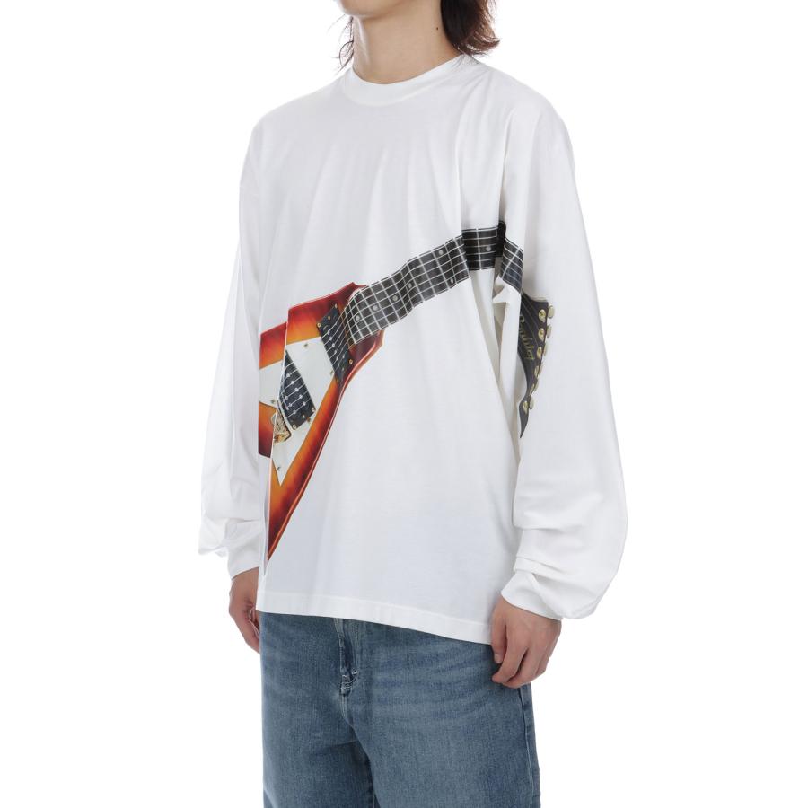 AIR GUITAR LONG SLEEVE T-SHIRT - WHITE (26AW21CS444) doublet(ダブレット) |  | 03