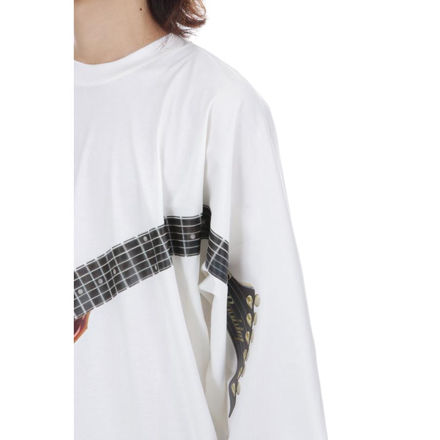 AIR GUITAR LONG SLEEVE T-SHIRT - WHITE (26AW21CS444) doublet(ダブレット) |  | 05