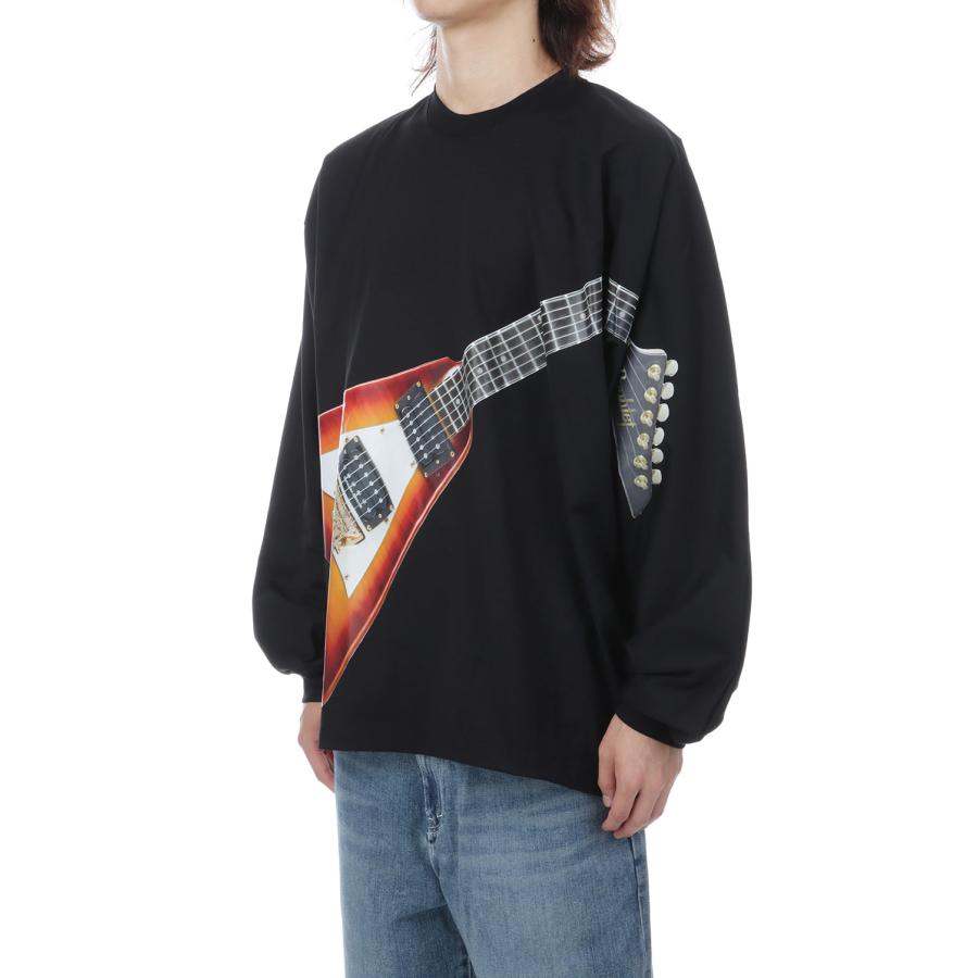AIR GUITAR LONG SLEEVE T-SHIRT - BLACK (26AW21CS444) doublet(ダブレット) |  | 03