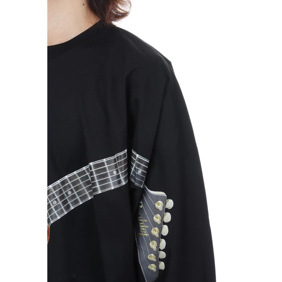 AIR GUITAR LONG SLEEVE T-SHIRT - BLACK (26AW21CS444) doublet(ダブレット) |  | 05