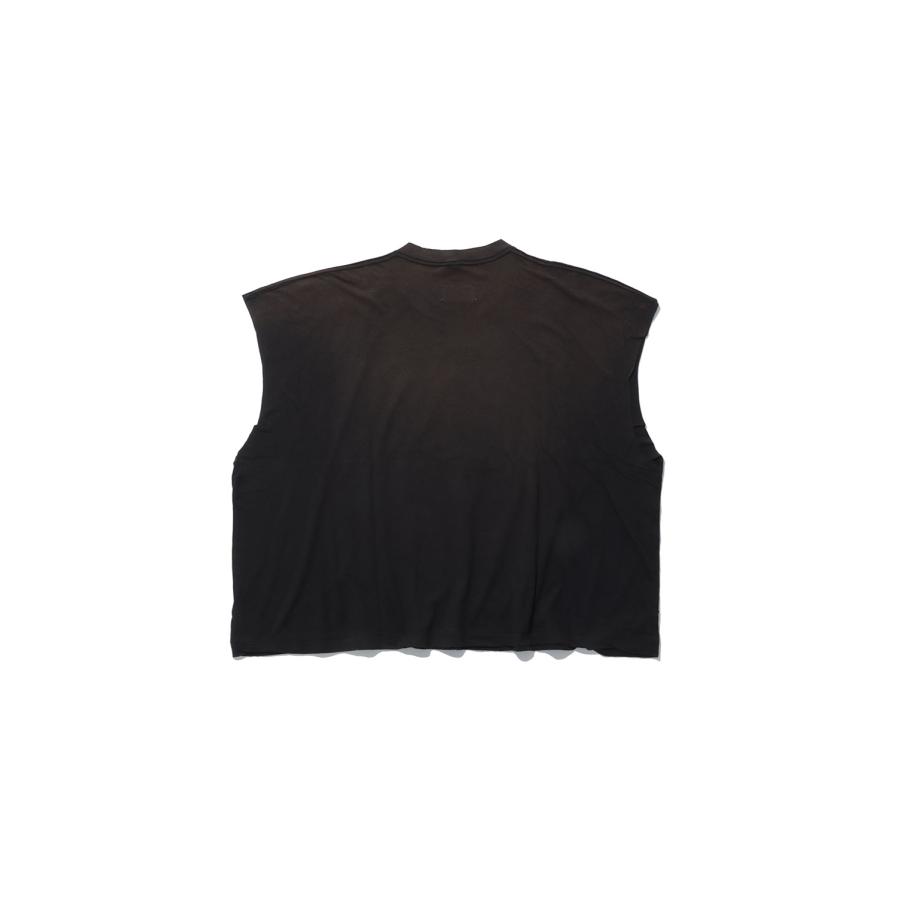 AIR BAND SLEEVELESS T-SHIRT - BLACK (26AW46CS462) doublet(ダブレット) |  | 01