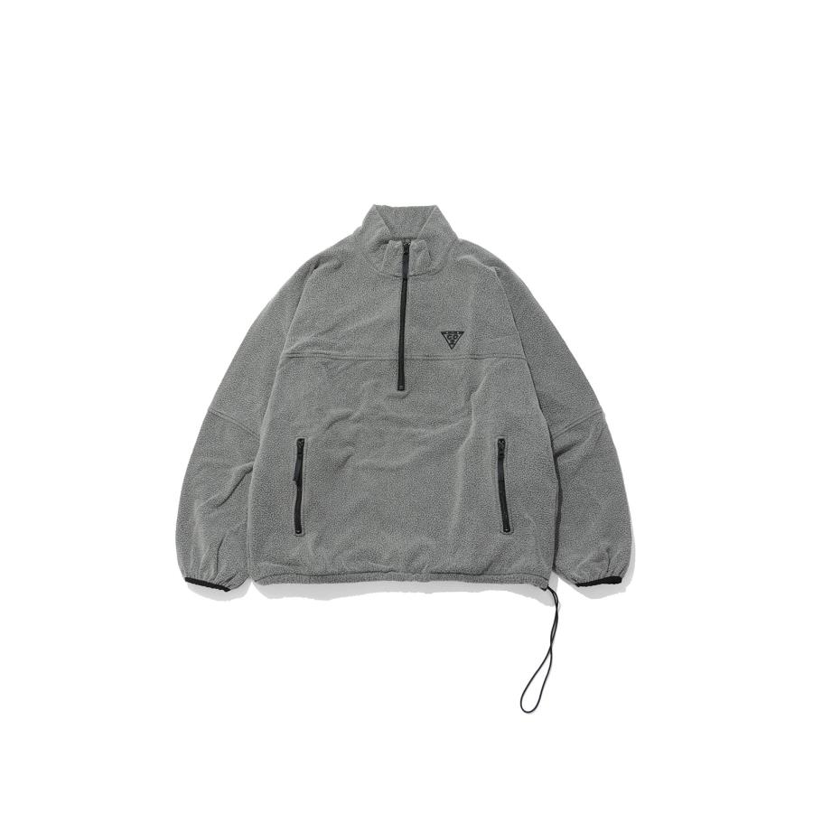 AIR YARN HALF ZIP FLEECE PULLOVER - CHARCOAL (26AW33BL273) doublet(ダブレット) | 