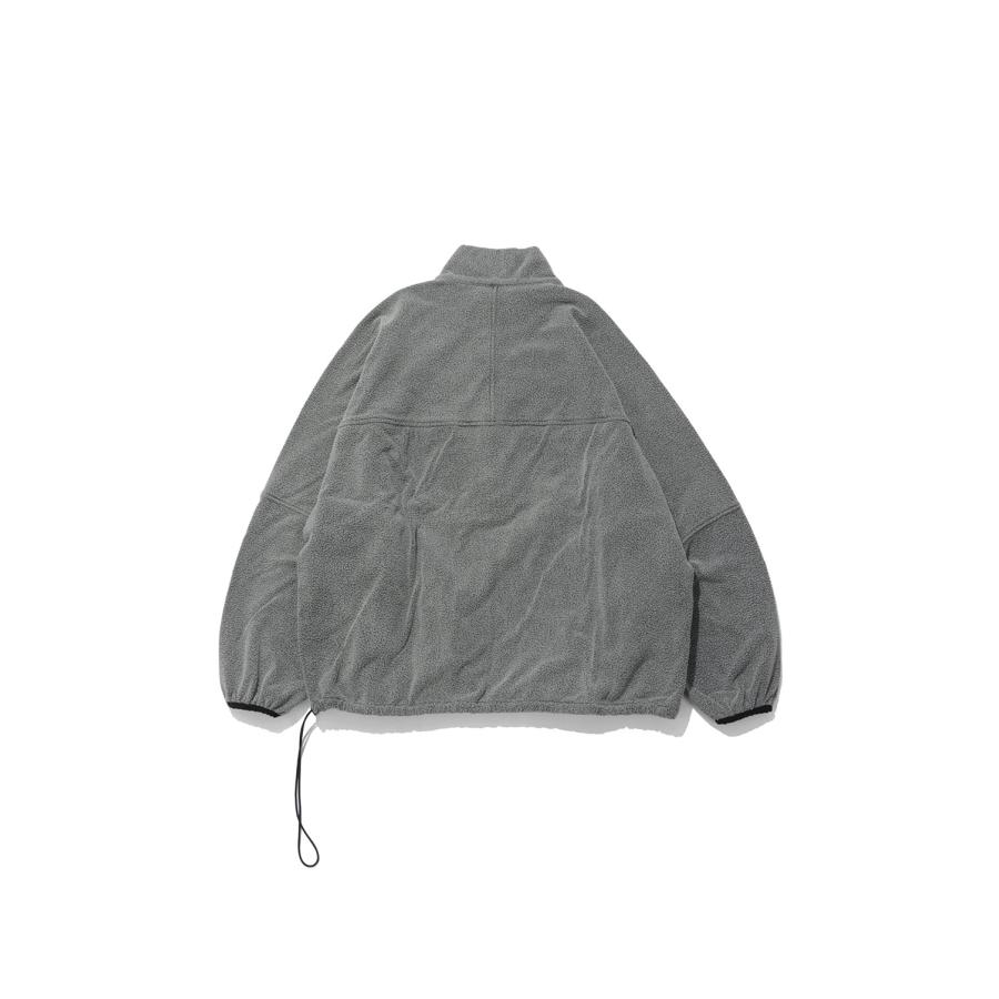 AIR YARN HALF ZIP FLEECE PULLOVER - CHARCOAL (26AW33BL273) doublet(ダブレット) |  | 01