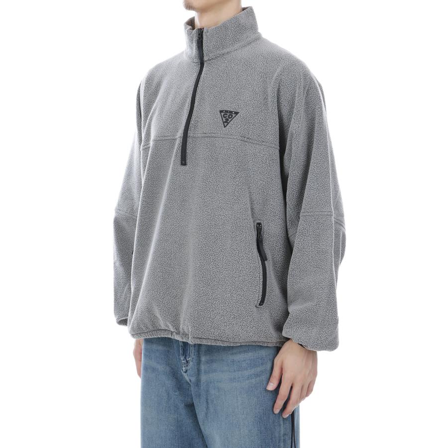 AIR YARN HALF ZIP FLEECE PULLOVER - CHARCOAL (26AW33BL273) doublet(ダブレット) |  | 03