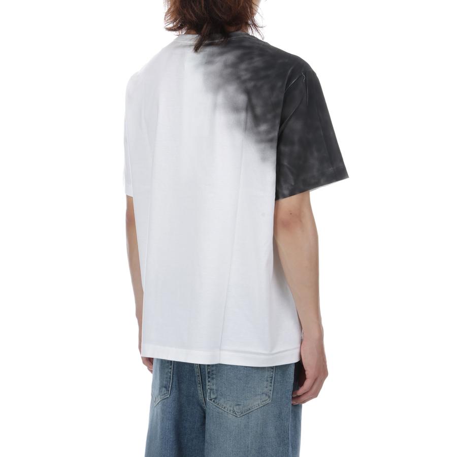 EXHAUST STAINED T-SHIRT - WHITE (26AW44CS460) doublet(ダブレット) |  | 04